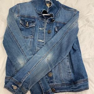 Stretch denim jacket